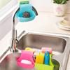 Double Sink Caddy Saddle  Kitchen Organizer Storage Sponge Holder Rack Tool