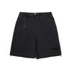 Li Ning Plain Mid-Rise Breathable Versatile Loose Straight Casual Shorts Men Shorts Black AKSV609-3