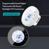 Programmable Smart Digital Thermostat Room Temperature Controller with Round Backlight LCD