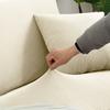 Cover For A Sofa Bed, Single-Seater Sofa, Cream Jacquard