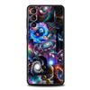 Universe Starry Sky Moon Phone Case Cover for Samsung Galaxy S25 S24 S23 S22 S20 S21 FE Ultra S25Edge S10 Plus 5G Soft TPU Shell