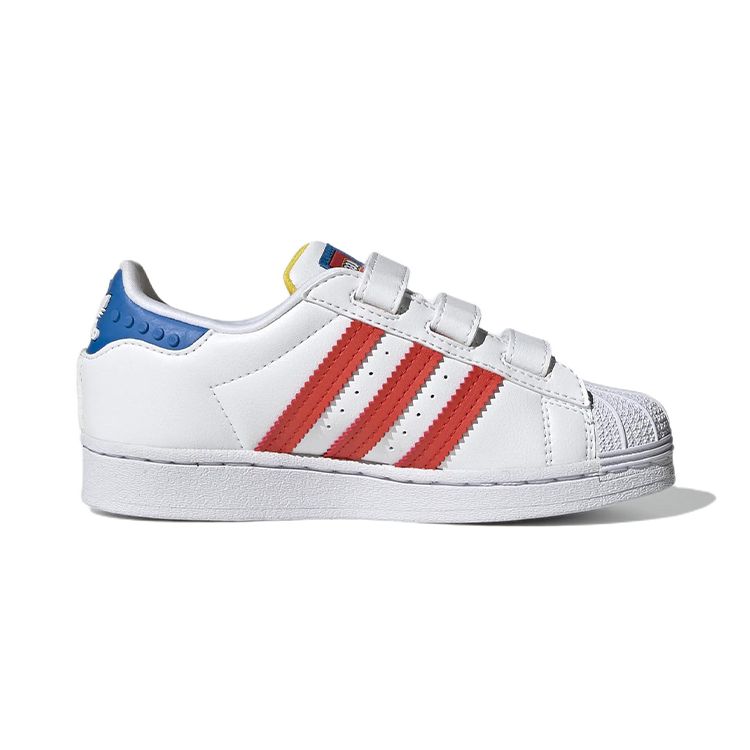 LEGO x adidas Superstar J Белые Кроссовки для Детей Облачно-Белые GV8883
