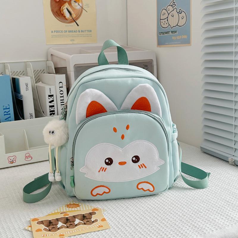 Cute Cartoon Kindergarten Cute Baby Backpack New Contrast Children's Spring Outing Mini Student Backpack.