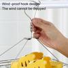 Stainless Steel Hosiery Rack Stainless Steel Sock Drying Hanger Household Rack Household Organizer Multifunctional Supplies