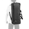 MIZUNO Badminton Racket Tournament Black Heather Bag, Case, 2-Way Bag, 73JDC001,