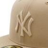 New Era 59FIFTY Cap MLB New York Yankees NY Camel Beige Tonal ONSPOTZ and Flat Summer Sun UV Cool Various Styles (70905976 NER34C9747) Color,