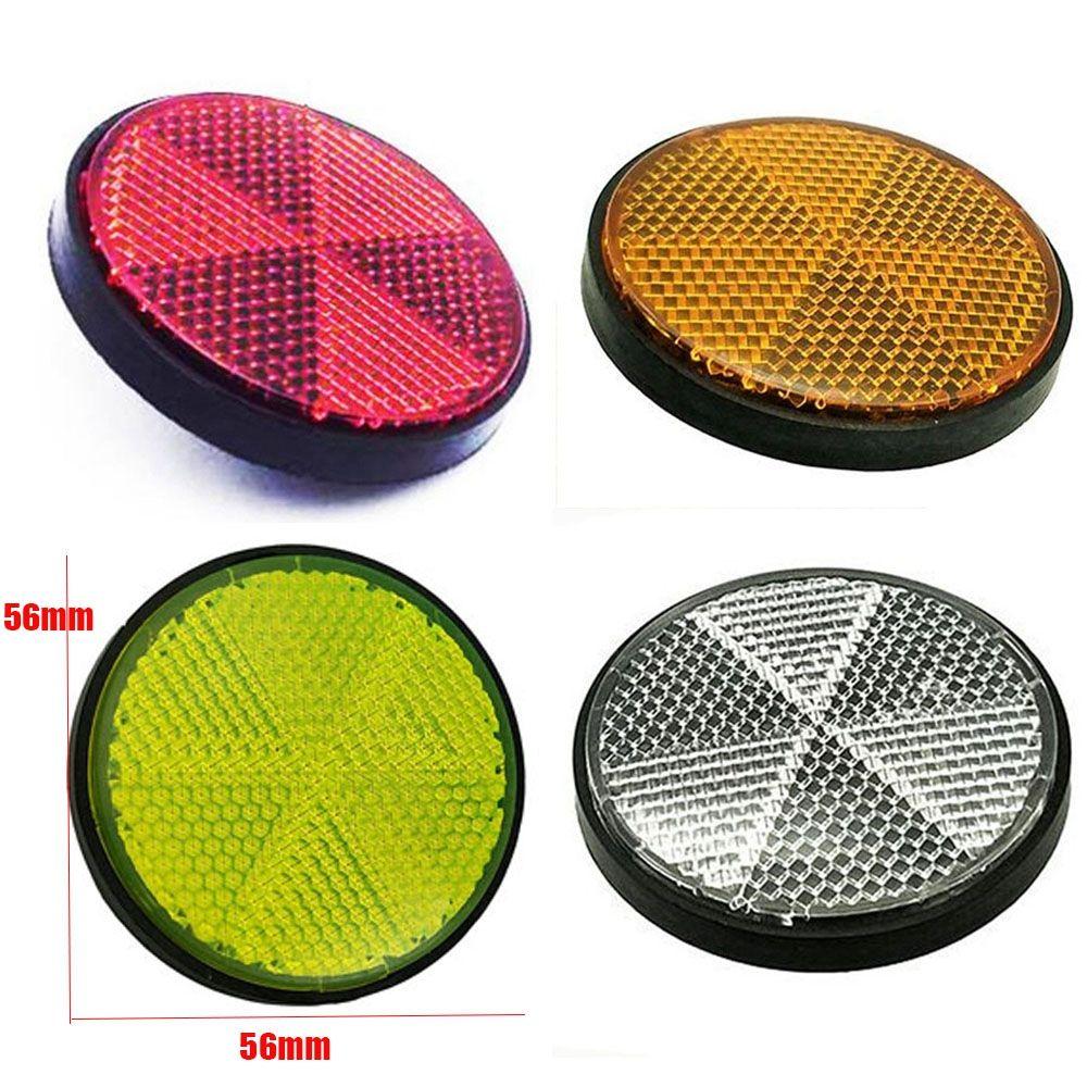 2pcs Plastic Flashing Cycling Lights Bicycle Reflect Accessories Wheel Rim Reflective Safety Warning Light Bike Spoke Reflector