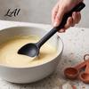 Large Capacity Portioning Spoon Silicone Long Resistant Kitchen Heat Handle Spoon Serving Multi Purpose Insulation Durable Non-stick Safe Cooking