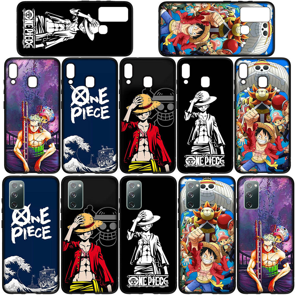 Для iPhone 16 15 Xiaomi Redmi Note 14 13 12 11 Pro Max 16e Samsung Galaxy S25 S24 S23 Moto OPPO Huawei Комиксы Луффи Ван Пис Ророноа Зоро Чехол для телефона
