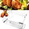 С поддоном, корзина для гриля, аксессуары для барбекю, держатель для гриля, подставка для куриных крылышек и ножек, полка для барбекю