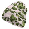 Factory Best Sale Custom Teal Heart Camo Print Cuffed Knit Beanie Men Women Winter Warm Outdoor Skull Cap for Wear