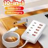 Многопортовый USB-C хаб-адаптер-док 10-в-1