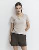 GIORDANO Футболка с коротким рукавом и рубчатым воротником- Henley 326525 [6 Цветов]
