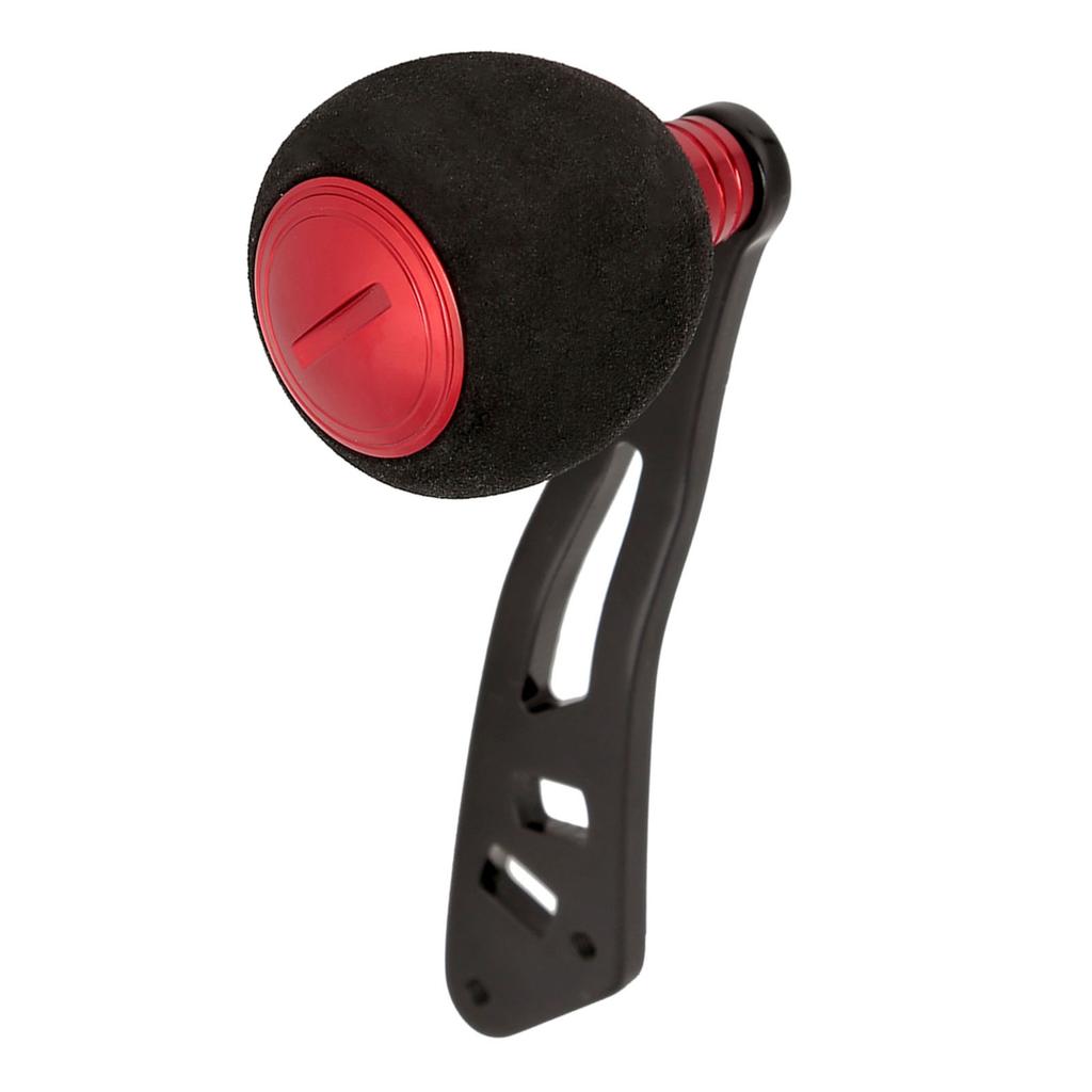 Fishing Reel Handle EVA Knob with Fittings Replacement Parts for Low   Reel (Gold)