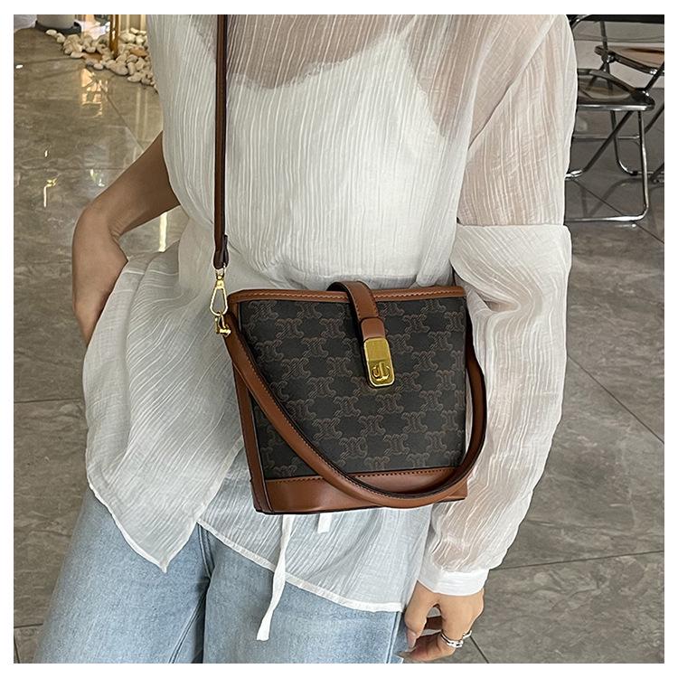 Модная роскошная сумка в корейском стиле с принтом: Женская универсальная сумка на плечо и через плечо