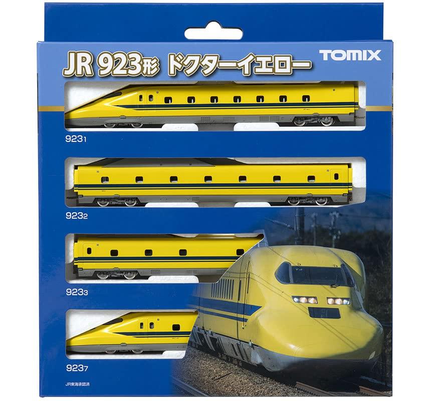 TOMIX N Gauge JR 923 Shinkansen Electric Track Comprehensive Test Car Doctor Yellow Basic Set 98480 Модель железнодорожного поезда