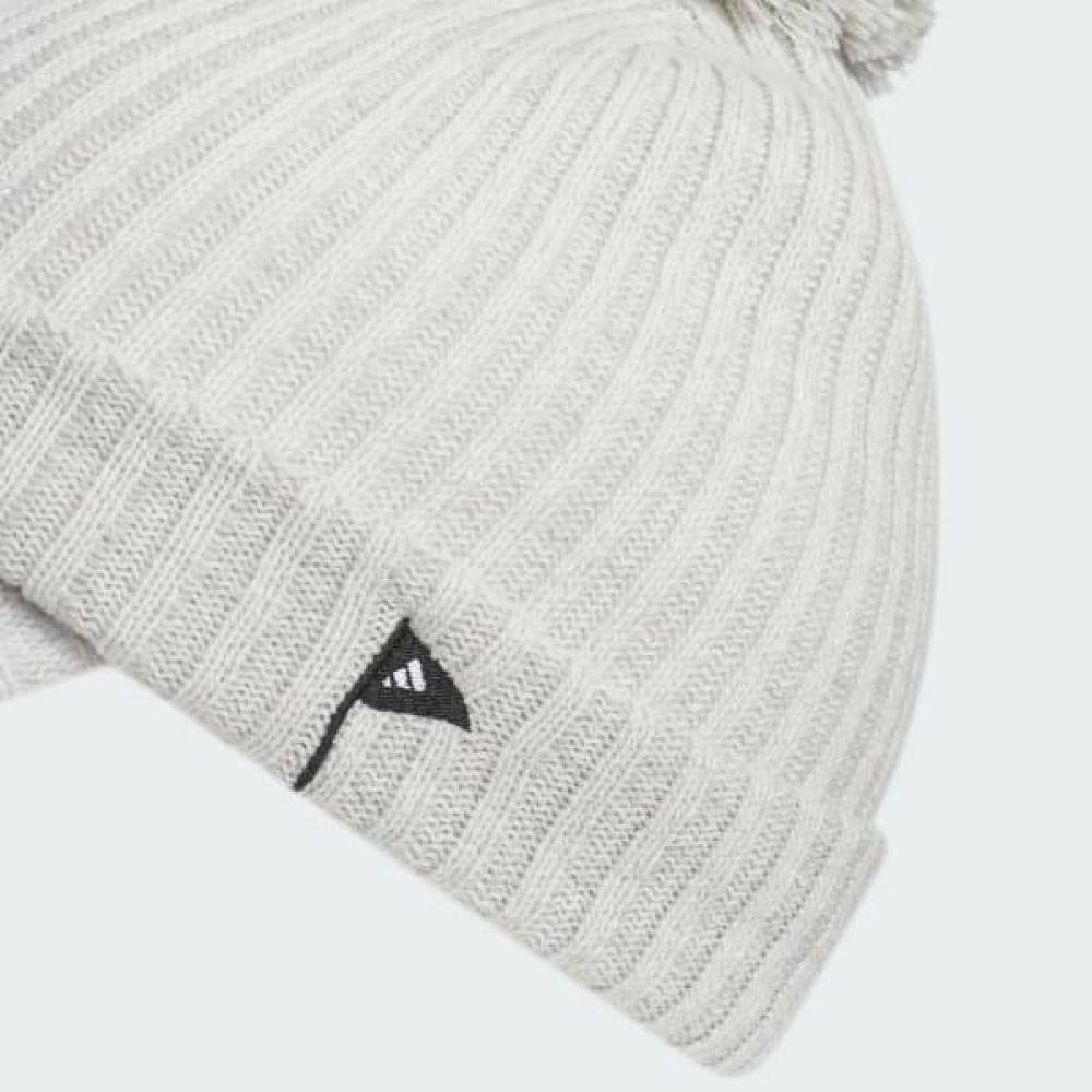 Adidas Вязаная шапка Golf Cold Lady Pom Pom белая Is4859