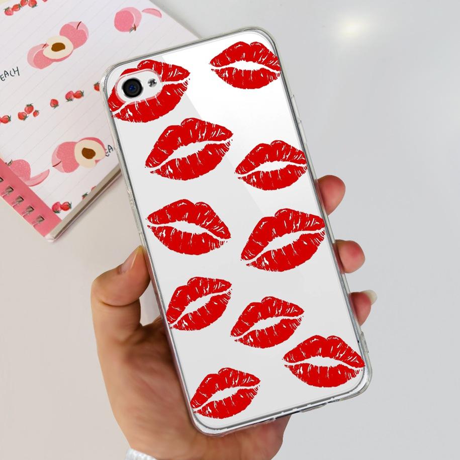 For iPhone 4 Case iPhone 4s Cover New Fashion Marble Transparent TPU Soft Silicone Funda For iPhone4 iPhone4s A1431 A1387 Bumper