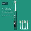 Электрическая зубная щетка, Звуковая вибрация, Индукционная зарядка, Бесплатная насадка для электрической зубной щетки