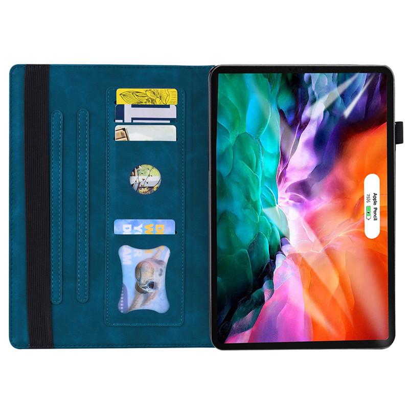 For IPad Pro 12 9 Case 2022 Fashion PU Leather Flip Wallet Cover for IPad Pro 12.9 2022 6th Generation Tablet Case Coque Funda
