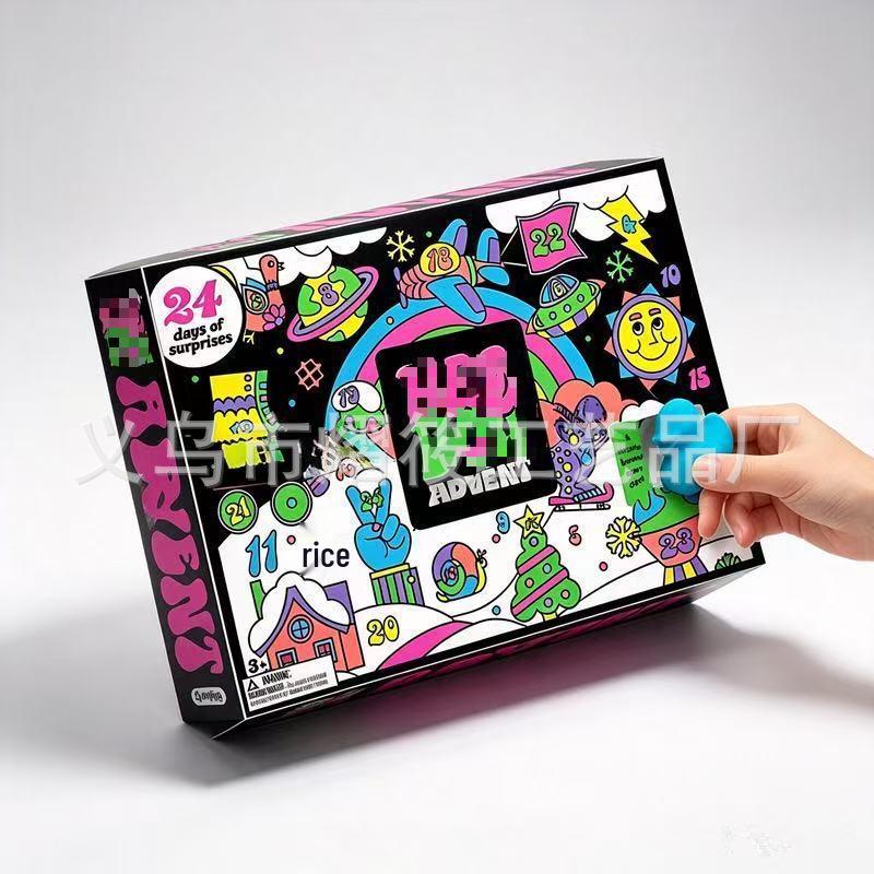 Ned's Countdown Squeeze Toy: Stress Relief for New Year and Halloween