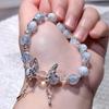 Chinese Style Crystal Butterfly Tassel Bracelet - Luxury Fairy Jewelry for Women