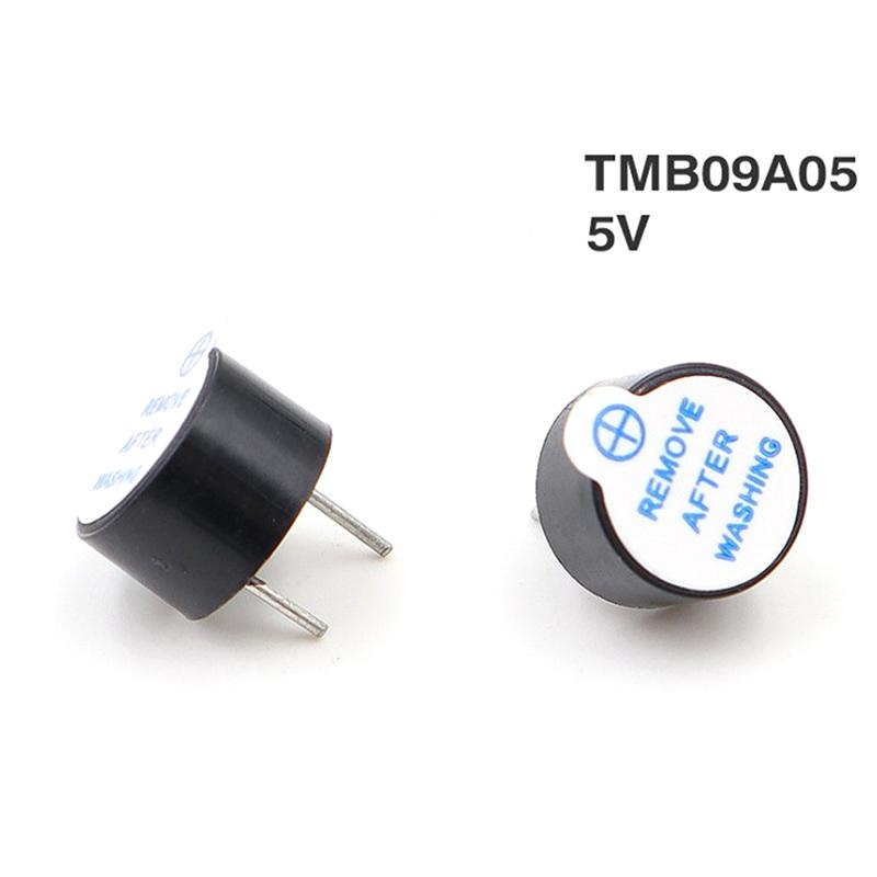 10 шт. 3 В 5 В 12 В активный зуммер магнитный длинный непрерывный звуковой сигнал новый и оригинальный