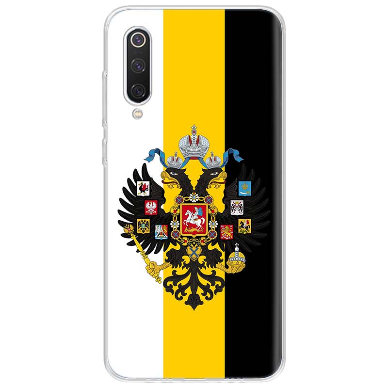 Чехол для телефона с флагом и гербом России для Xiaomi Poco X5 X6 X7 Pro F7 Ultra M7 Redmi 15C 15 13C 13 12C 12 10 10C 10A 9 9C 9T 9A Co