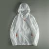 [Laser Perforation] Hooded Jacket Men's Export Tail Single Cattle Goods Summer Thin Wind Shield Men's Sun Protection Clothing Fashion