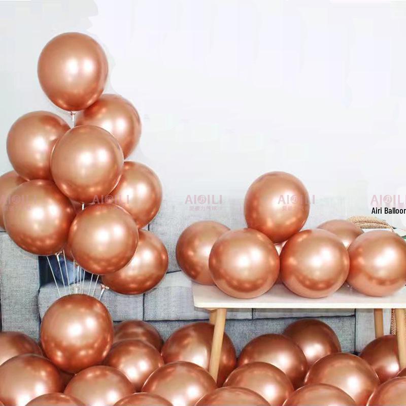 10" Металлический латексный шар для украшений на день рождения и свадьбу, 1,8 г, доставка поштучно