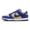 Nike Dunk Low LX Синие замшевые женские кроссовки Deep-Royal-Blue Dark-Obsidian DV7411-400