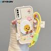 KEYSION Мультяшный Милый Плюшевый Вышитый Чехол для Samsung A50 A50S A30S со Шнурком Противоударный Чехол для Телефона для Galaxy A30S A50S