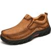 Новые высококачественные мужские туфли из натуральной кожи, повседневная обувь, водонепроницаемые рабочие туфли, мокасины из коровьей кожи, большие размеры 38-46