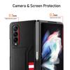 Противоударный складной кожаный чехол для Samsung Galaxy Z Fold 4 Fold4 Fold3 Fold2 Fold 3 2 5g, антидетонационная сумка для телефона Funda