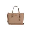 New Mollie Grain Leather Handbag, Shoulder Bag, Crossbody Bag Medium Size Women's Taupe C4084-IMRF6