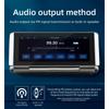 TOYOUSONIC 6.7 Inch Car Radio 180° Flip Screen Universal Multimedia Player Carplay Android Auto BT FM MP5 Autoradio Stereo
