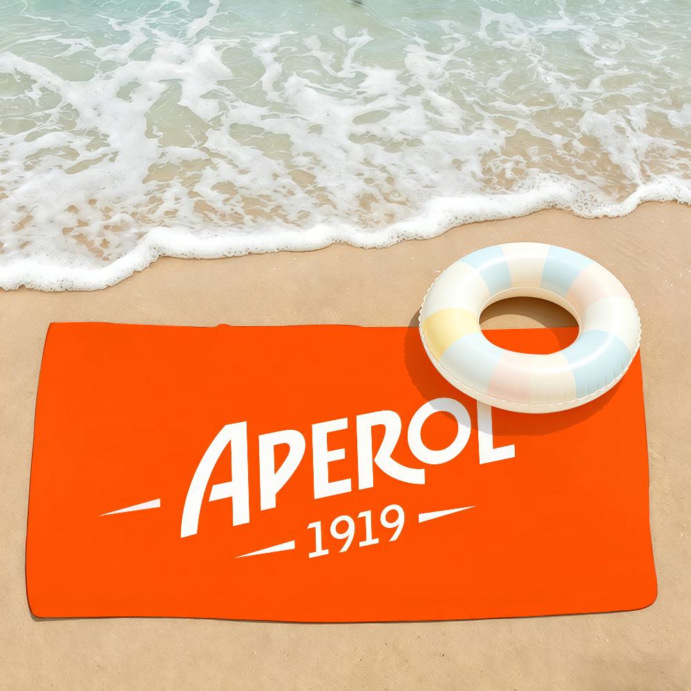 Модный принт A-Aperols Spritz Полотенце Сушилка Банное Полотенце Применимо Для Легкого Плавания Кемпинга Йоги Пляжа Вне