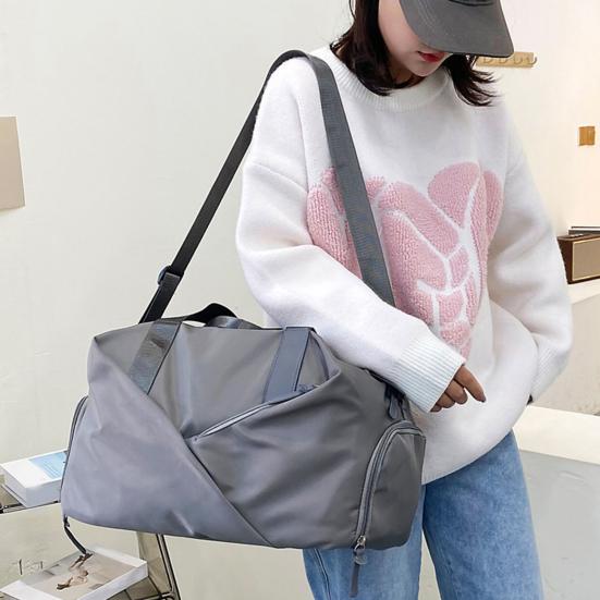 Женская мужская спортивная сумка для тренажерного зала с отделением для обуви, большой вместимости, дорожная сумка-дафл, многофункциональные сумки с сухой и влажной секциями