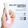 YIKOOLIN Мини Ручная УФ LED Лампа для Ногтей Портативная USB Машинка для Сушки Ногтей Свет Для Гель-Лака Без Черных Рук 6 Ламп УФ Лампа