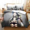 Anime Asada Shino Sword Art Online Comfortable Duvet Quilt Cover Pillowcase Bedding Set Children Bedroom Decoration Home Textile