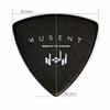 Musent Small Triangle Picks | Pack of 20, Rice Ball Shape, 0.8mm Thick HPVC | MSSMTRPK0008-PVC-20P