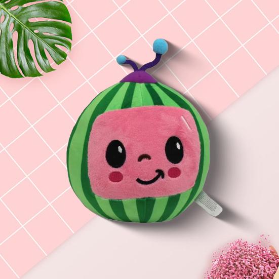 Мягкая плюшевая игрушка-кукла в виде арбуза, подарок для детей, мальчиков и девочек, мягкий полипропиленовый хлопок, наполнитель 3D, веселая фруктовая подушка, подарок для детей