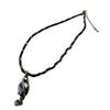 [E0855] - Designer Necklace 'Courtisanes' Black
