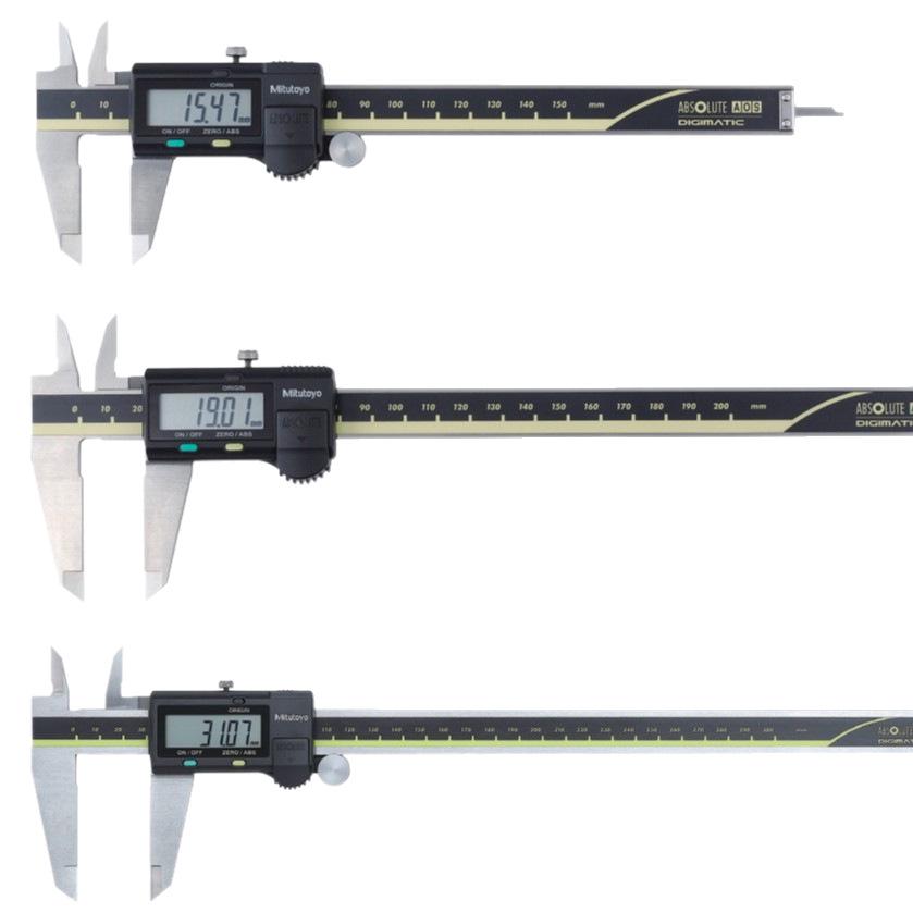 Mitutoyo Digital Caliper: Models 500-181-30, 500-151-30, 500-171-30, 500-752-20