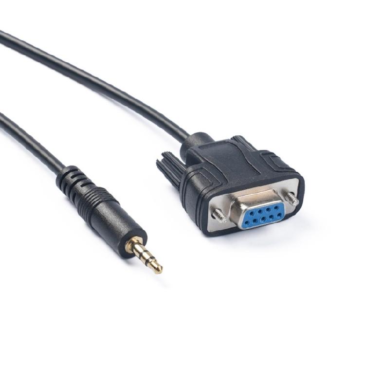 RS232 to 3.5mm Male Plug Serial Cable DB9 9Pin Female Plugs Cable for Music Connection and Device Integration Wire