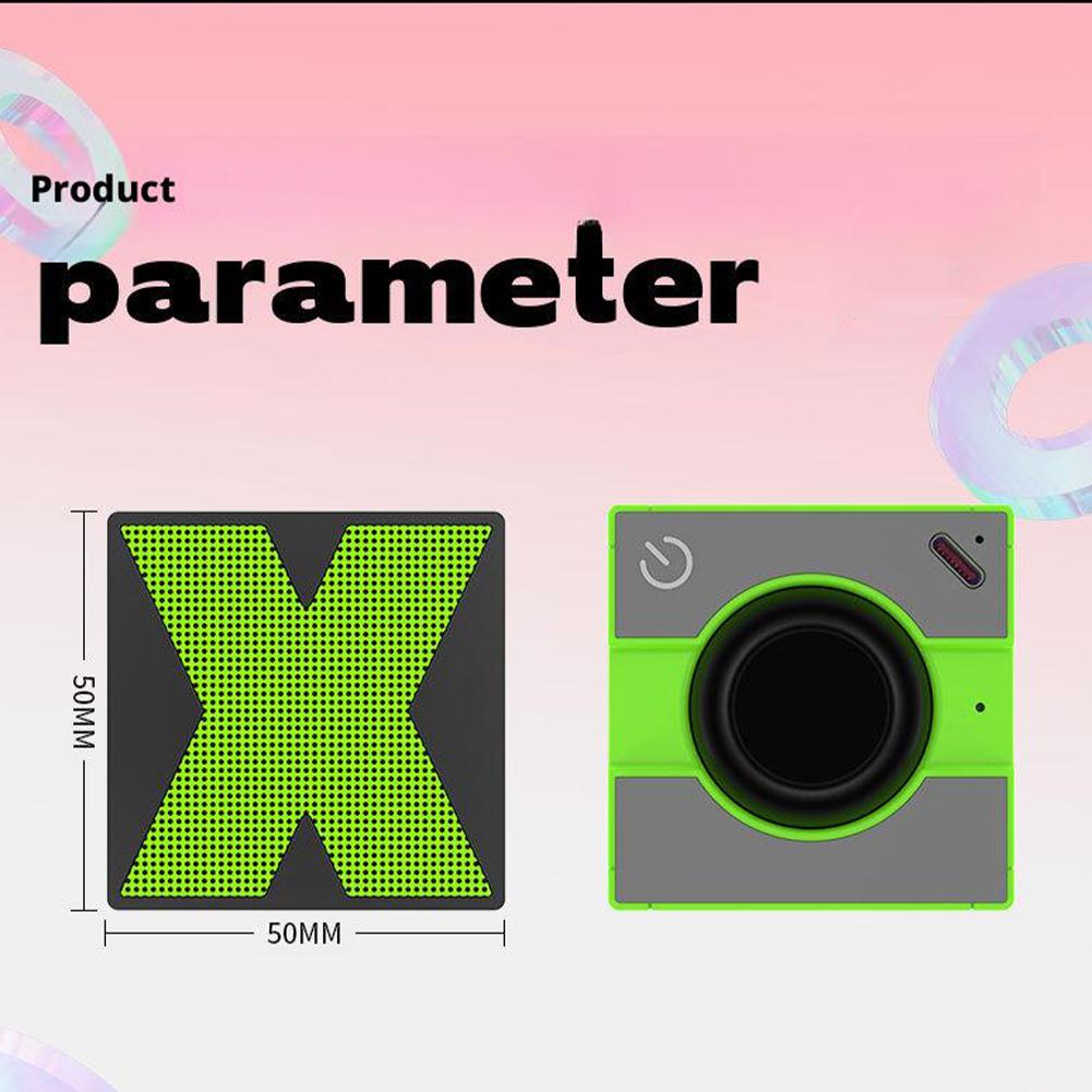 Wireless Bluetooth 5.0 Mini Audio Outdoor Portable Speaker Full-range Bass Sound USB Rechargeable HiFi Music Player