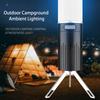 4 In 1 Camping String Light Portable Camping Lamp IPX6 Waterproof Ambient Light USB-C Rechargeable Flashlight for Holiday Party