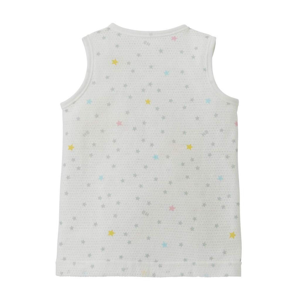 Miki House Hot Biscuits Майка без рукавов для малышей и футболка, Одежда, Для девочек, 60см, Белый, 70-2111-824