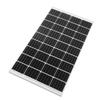 Monocrystalline Solar Panel 120W 18V Waterproof High Efficiency for Boat Tractor Trailer Truck
