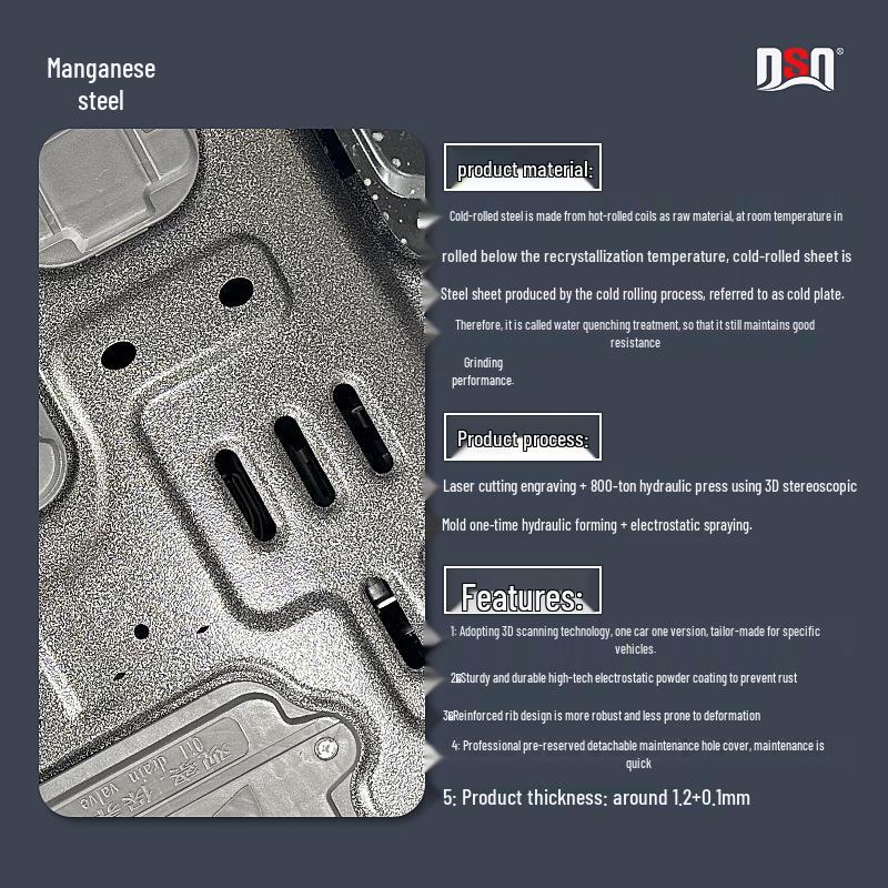 Toyota Harrier 2022-2023 Защита двигателя и днища